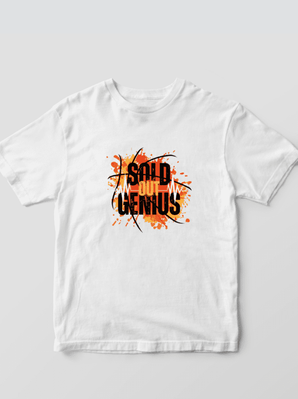 Camiseta blanca mujer Genius