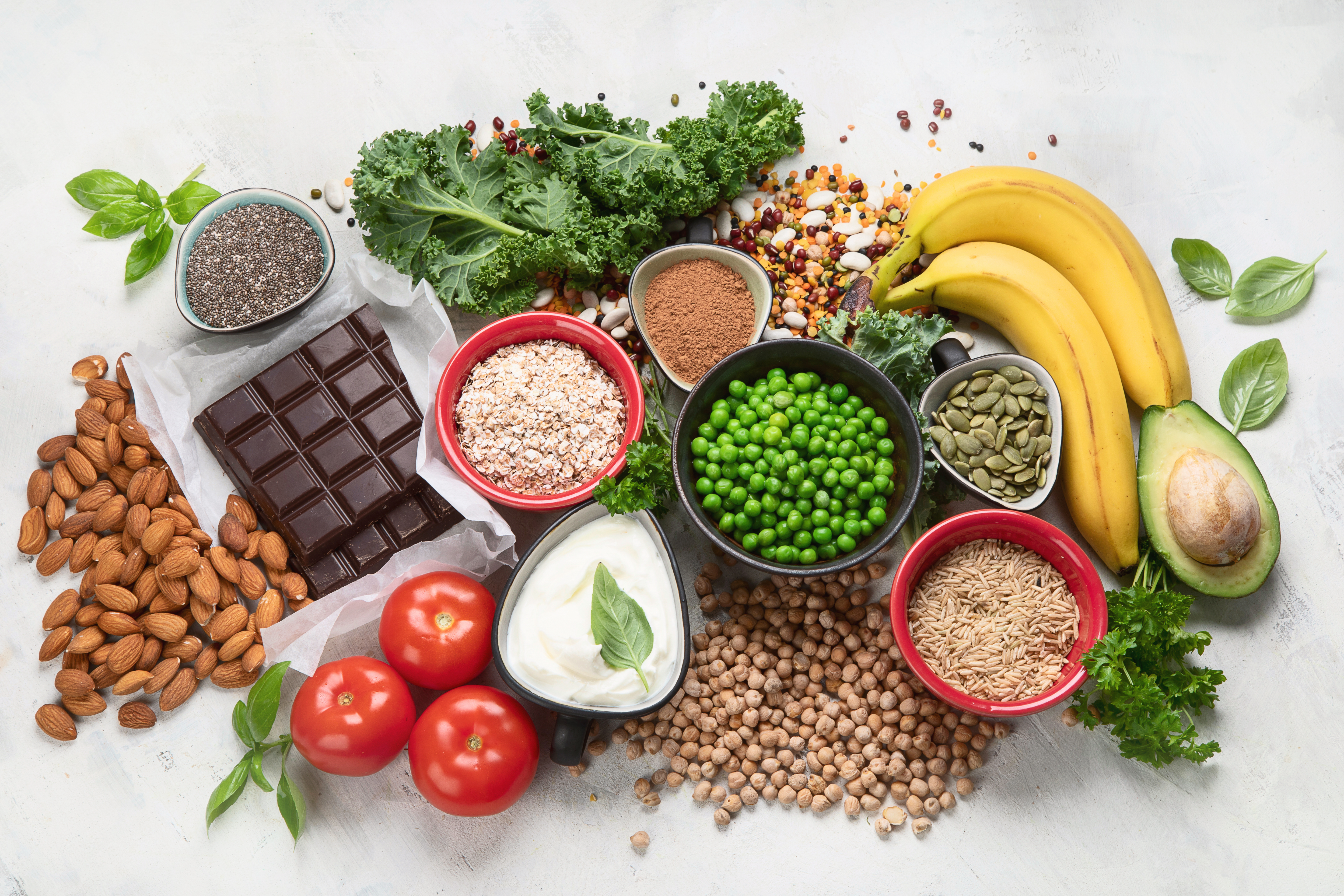 alimentos ricos en magnesio