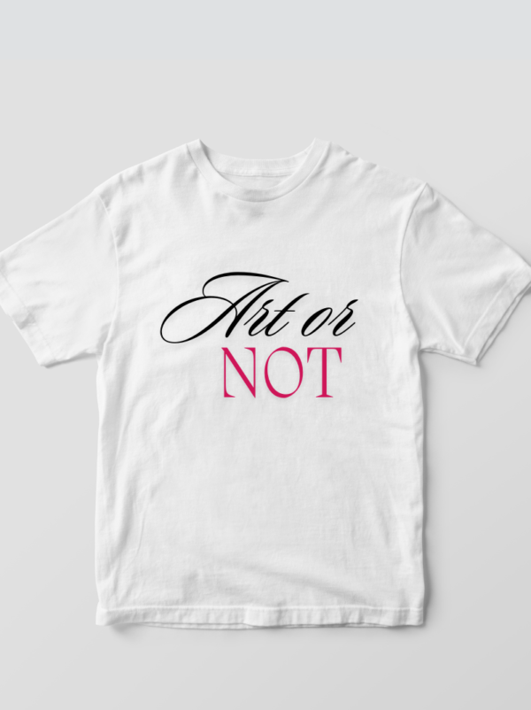 Camiseta blanca mujer Art