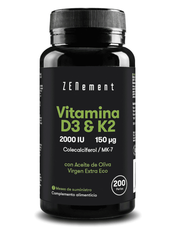 suplementos vitamina D3 y K2