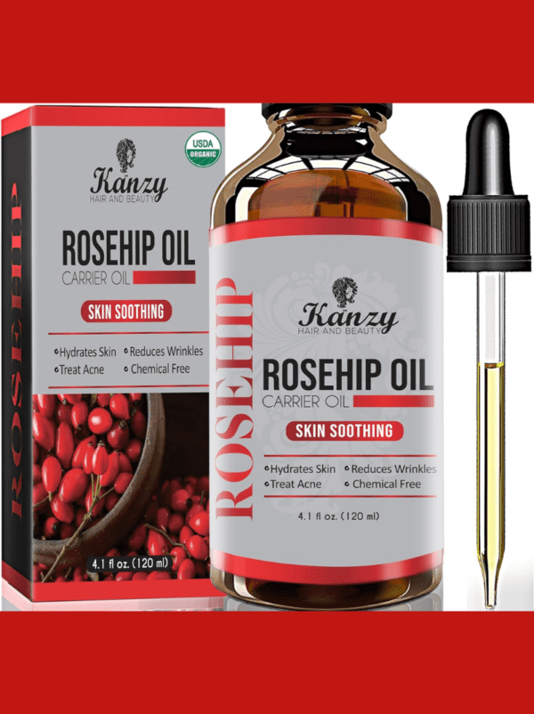 Aceite de Rosa Mosqueta Puro 120ml Orgánico Prensado en Frío