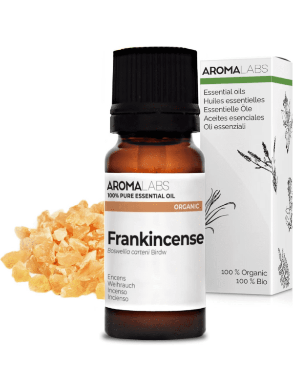 Aceite Esencial Incienso - 10mL - 100% Puro, Natural, Quimiotipado